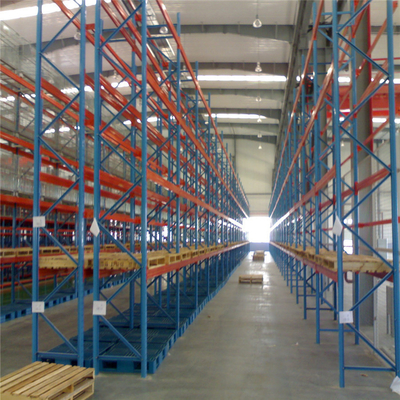 Q235 Raw Material Heavy Duty Pallet Racking Warehouse Storage Racks Powder Coating
