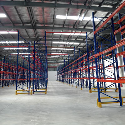 Q235B Metal Heavy Duty Pallet Racking For Industrial Warehouse Storage