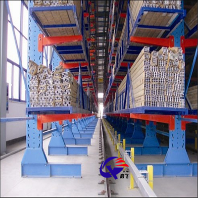 Double Single Side Cantilever Warehouse Racking Heavy Duty For Long Items