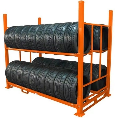 Light Duty Tire Rack for Stacking Motor Vehicle Tyres Package Gross Weight 100.000kg