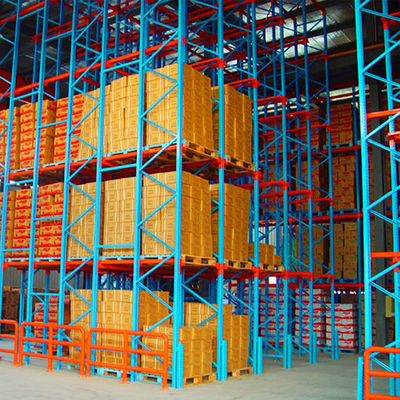 Customized Heavy Duty Warehouse Selective Pallet Storage Rack With Powder Coating