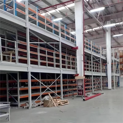 100.000kg Package Gross Weight Steel Mezzanine Rack For OEM/ODM Industrial Warehouse System