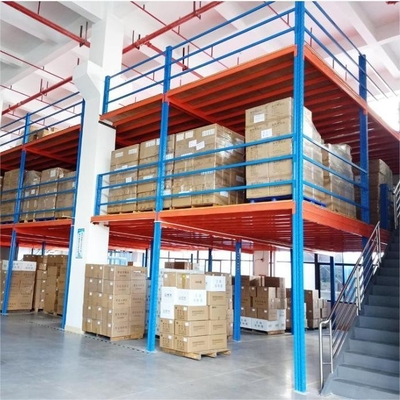 Conventional Warehouse Storage Equipment Mezzanine Floor Racking System With 0-5m Height