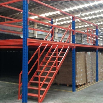 Conventional Warehouse Storage Equipment Mezzanine Floor Racking System With 0-5m Height