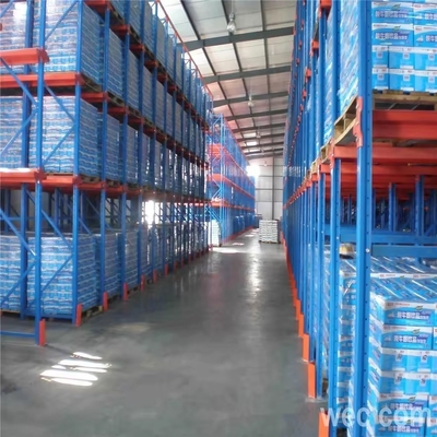 Powder Coating Industrial Drive In Pallet Racking 1100x1100mm 1200x800mm
