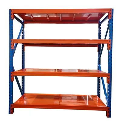 Rack Structure Galvanized Adjustable Longspan Medium Duty Warehouse Storage Shelving
