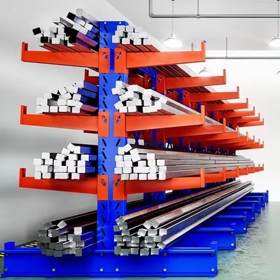 CR 004 Heavy Duty Single/Double Side Cantilever Racking System for Industrial Warehouse
