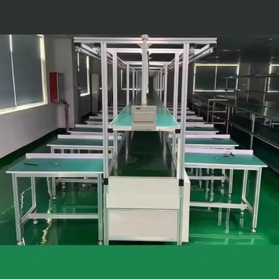 Customized 1200*1200*3600 Mobile Phone Technician Repairing Workstation Desk Assembly