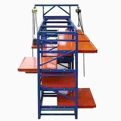 Adjustable Mobility Warehouse Steel Drawer Type Mold Rack Heavy Duty Shelves With Crane