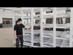 El ile çalıştırılan levha rafları