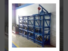 Düzenlenebilir Tozla Kaplı Kalıp Racking Sistemi 2-5 Katman Mavi